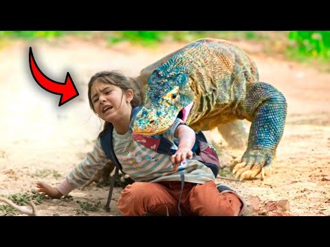 This Little Girl Was EATEN ALIVE by a Komodo Dragon In Front Of Her Friends!