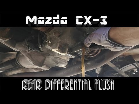 Mazda CX3 AWD - Rear Differential Flush
