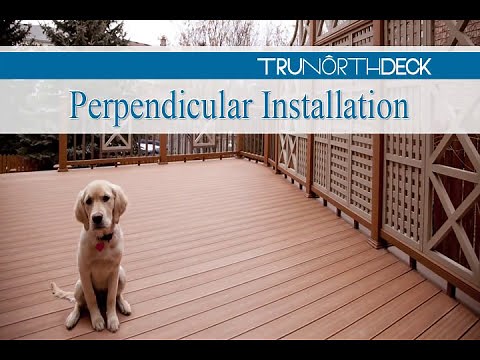 TruNorth Decking - Slide & Go System + Perpendicular Installation