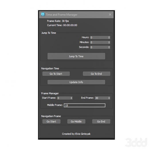 Time and Frame Manager | ScriptSpot