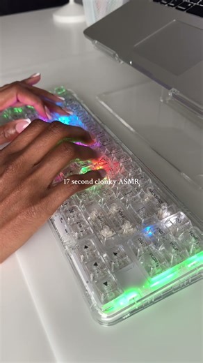 Clicky Clonky Keyboard ASMR 🤍