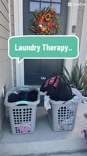 Laundry therapy … I know some can relate 🫶 #laundry #laundryservice #sidehustle #fyp #viral
