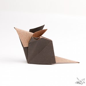 Origami Mouse Tutorial - Paper Kawaii