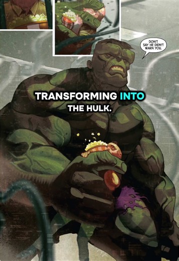Hulk Discovers A Missing Girl Infected With Gamma Radiation 😳 #Hulk #TheHulk #GammaRadiation #MarvelComics #MarvelUniverse