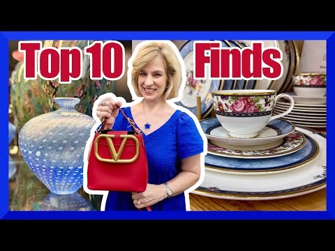 Consignment Shopping! Top finds in home decor, furniture, art, jewelry, handbags + collectibles.