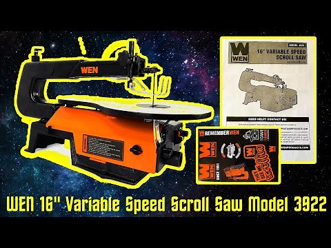 WEN 16 Variable Speed Scroll Saw Model 3922