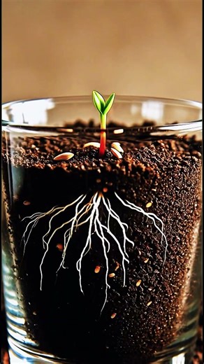 Begonia Seed to Bloom Growth Journey 🌱🌸 #plantgrowth #timelapse #begonia