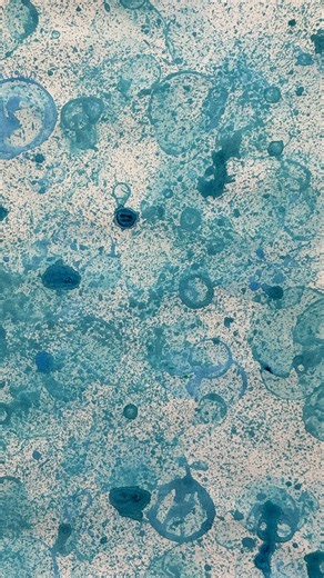 Catherine Rains on Instagram: "Ready to get playful with your collage papers? This bubble technique creates the most unexpected, layered textures - it’s like watercolor meets magic, and it’s super easy. Just add paint to your bubble solution, pull the trigger, and let the bubbles do the rest. Some bursts leave behind delicate rings, others create soft cloud-like marks. It’s unpredictable, it’s vibrant, and it’s totally addictive. Want to know what paint-to-bubble ratios work best, which papers h