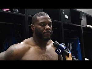 Sept. 18, 2022 | LB Zaire Franklin Postgame Locker Room Interview