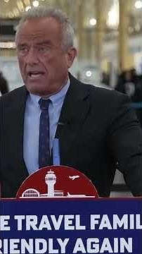 RFK Jr. addresses lack of nutrition at U.S. airports; advocates for 'family-friendly' environment