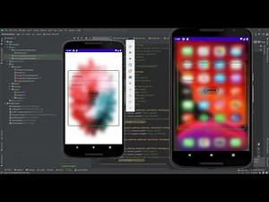 Blur View In Android App Using GitHub Library (android studio) (android Tutorials)