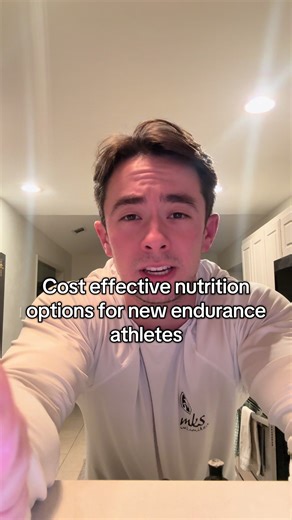 Just a few cheap nutrition options for those getting into endurance training #ironmantraining #ironmantraining703 #marathon #nutrition