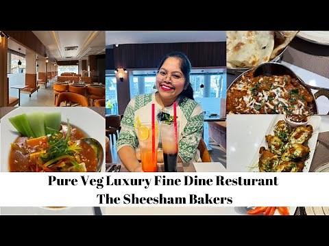 Pure Veg Luxury Fine Dine Resturant | The Sheesham Bakers 🤩 Five Star like restaurant in Bhopal
