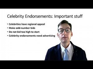 Celebrity Endorsements and the Business Strategy Game
