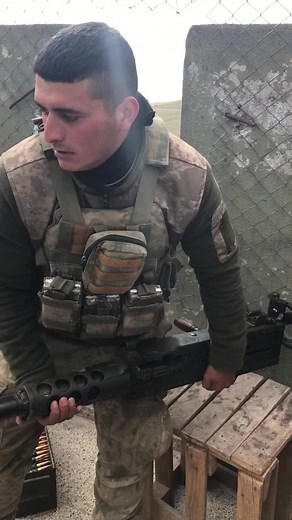 Military Training Demonstration: Firearm Handling Techniques