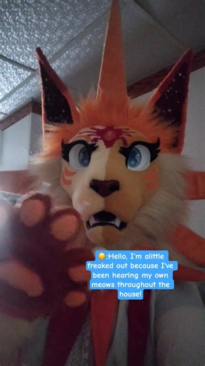 I'm Scared #fnaf #sundrop #sundropfnaf #sunfnaf #furry #furries #fursuit #demon