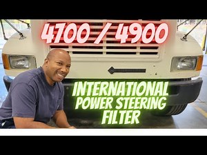 International 4700 and 4900 Power Steering Filter