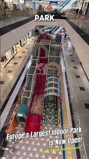 🌈 Europe's Largest Indoor Park is Now Open! | Cheer Amusement® 🏰