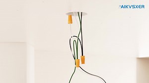 AIKVSXER 6-Pack 11.3 in Width 50-Watt Black Integrated LED Flat Panel Light Surface Flush Mount Ceiling Fixture TRIAC Dimmable M-PL14-B02-6p