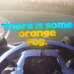 Fernando Alonso emerged from the orange fog to take P6. An almighty effort! 💪 | F1