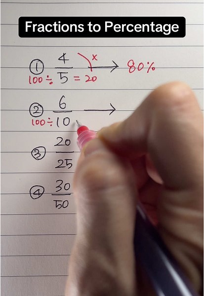 Fast Fraction to Percentage Conversion Tips