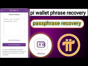 pi wallet phrase recovery - recover pi pharase || how to recover pi network wallet pharase