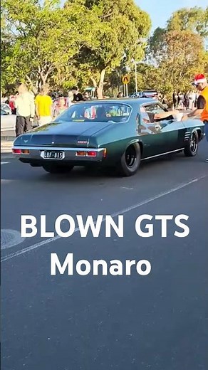 Supercharged HQ Monaro GTS