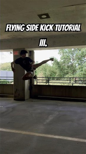 How To Flying Side Kick 🗿🔥 #shorts #martialarts #taekwondo #muaythai #youtubeshorts #mma #fyp