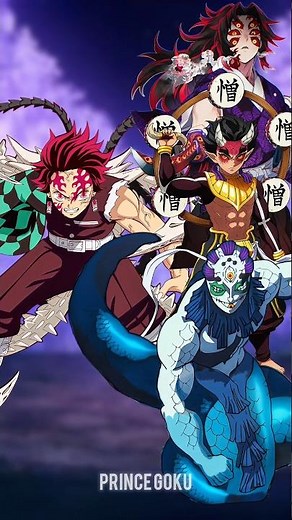 Tanjiro Vs All 12 Kizuki 🔥 + Kokushibo & All Demons | Demon Slayer Ultimate Battle |#demonslayer
