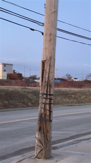 Video of broken power power in glace bay by jacks | Cape Breton Princess