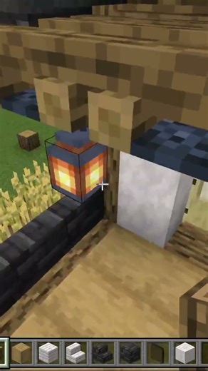 Full tutorial☝️ #minecraft #easyhouse #minecraftbuilding #mctutorial