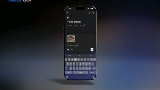 Ford AI assistant demo at CES