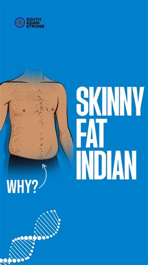 Gurneet Singh | OG Coach for Skinny Fat Body Types on Instagram: "Ever wondered why South Asians/Indians often have a Skinny Fat body type? Our ancestors started farming on a large scale early on, relying on monsoons that occasionally failed. This led to adaptations like storing extra body fat and having less muscle mass on average so we could survive when food was hard to get. So, what's the best approach to tackle this body type - building muscle or losing fat first? Check out Part 2 for a str