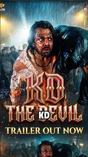 KD The Devil Trailer Review 🔥 Dhruva Sarja vs Sanjay Dutt | Blockbuster ya Disaster?#devil #trailer