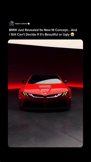 BMW Just Revealed Its New M Concept... And I Still Can't Decide If It's Beautiful or Ugly 😭