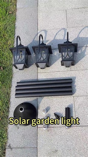 Light up your outdoor space with this 3-Head Solar Lamp Post Light, a must-have for stylish and energy-efficient homes. Standing 73 inches tall, this solar pathway light delivers warm 3000K illumination with auto dusk-to-dawn lighting. Built with premium aluminum, tempered glass, and IP65 waterproof protection, it's designed for year-round outdoor use. Fast solar charging, tool-free installation, and DIY decor customization make it perfect for gardens, yards, driveways, and patios.🤗✨ ^#SolarLam