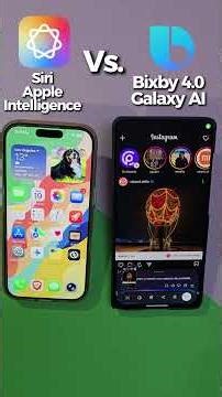 🧠Siri vs Bixby 4.0 Which is smarter?
