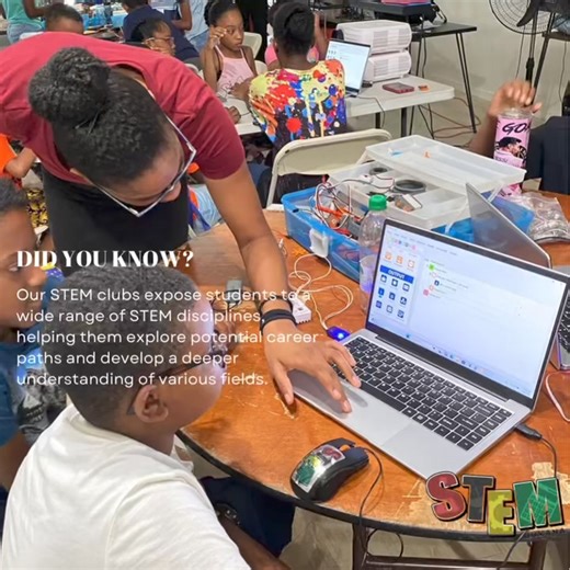 DID YOU KNOW? 💡 Our STEM clubs expose students to a wide range of STEM disciplines, helping them explore potential career paths and develop a deeper understanding of various fields. #STEMGuyana #STEMClubs #Robotics #futureleaders | STEMGuyana