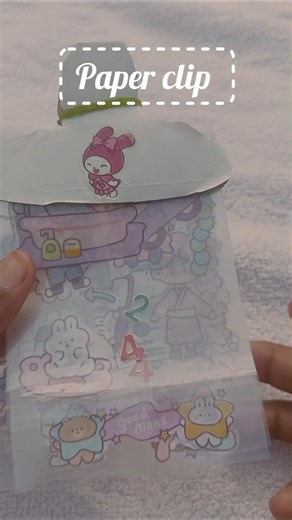 cute paper clip 💗💗#diy #