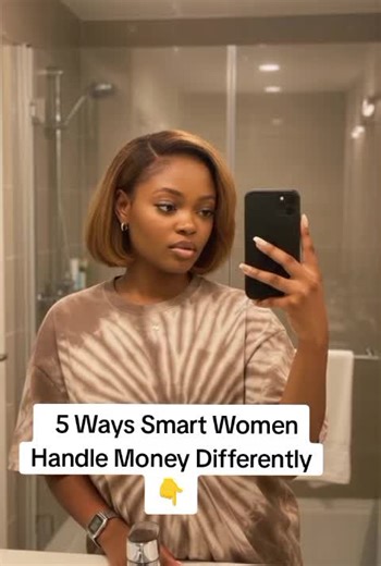 1. They track their money, not their feelings They know where every naira goes. Emotion doesn’t decide spending awareness does. 2. They save first, not last Before spending, they remove savings. What’s left is what they live on. 3. They don’t try to impress anyone Smart women choose peace over pressure. No competition, no unnecessary lifestyle upgrades. 4. They invest in skills, not just things Clothes expire. Skills pay forever. They spend money on growth that brings returns. 5. They plan for i