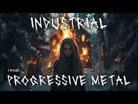 1 Hour Industrial Progressive Metal, EBM Mix | Heavy, Atmospheric and Epic Sounds | AES