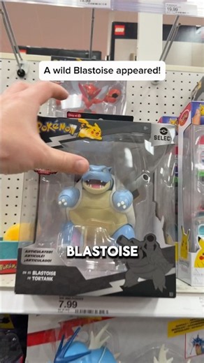 A wild Blastoise appeared!😱