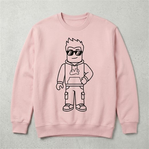 Block Game Character SVG Bundle | Cool Avatar Line Art | Cartoon Gamer Vector File | PNG DXF Cricut Silhouette Download - Etsy