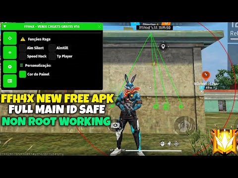 MOD MENU ANDROID FFH4X CRACK NO KEY✅🔥NON ROOT WORKING💯 ANTIBAND SAFE ALL SEVER🔥