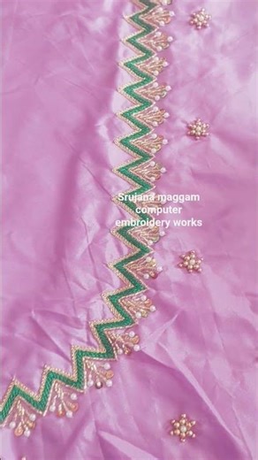 simple cutwork maggam designs####