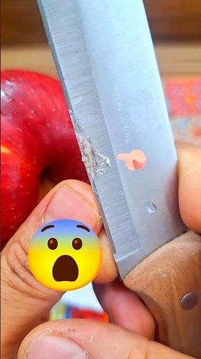 “How to Remove Wax from Apples 🍎”#DIY#CleanApples#FruitTips#AppleHack