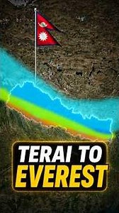 Why Nepal is the most extreme country on Earth #nepal #geography #mountains