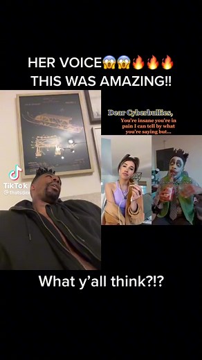 90K views · 3K reactions | Wow, I love Dax ‘s reaction to my verse  So cool of him to share it ❤️ #openverse #fbreels #writing #musicreels #joker #dax #vibes #bullying #antibully | Carly Pearl | Facebook