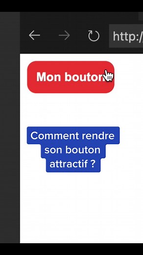 Comment rendre son bouton attractif en HTML et CSS ?