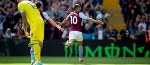 EL ASTON VILLA EMPATÓ 1 A 1 CON EL BRENTFORD, CON GOL DE EMILIANO BUENDIA